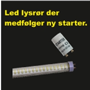 LED lysrør T8 0,6m 9W 1000lm 180° 2700-2900